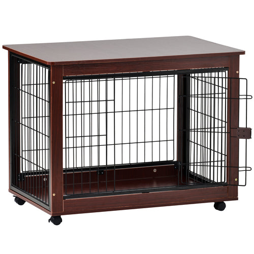 39” Length Furniture Style Pet Dog Crate Cage